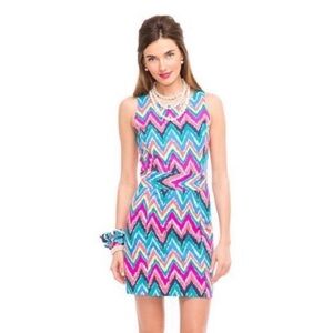 Lilly Pulitzer Kirkland Hearts a Flutter Chevron dress